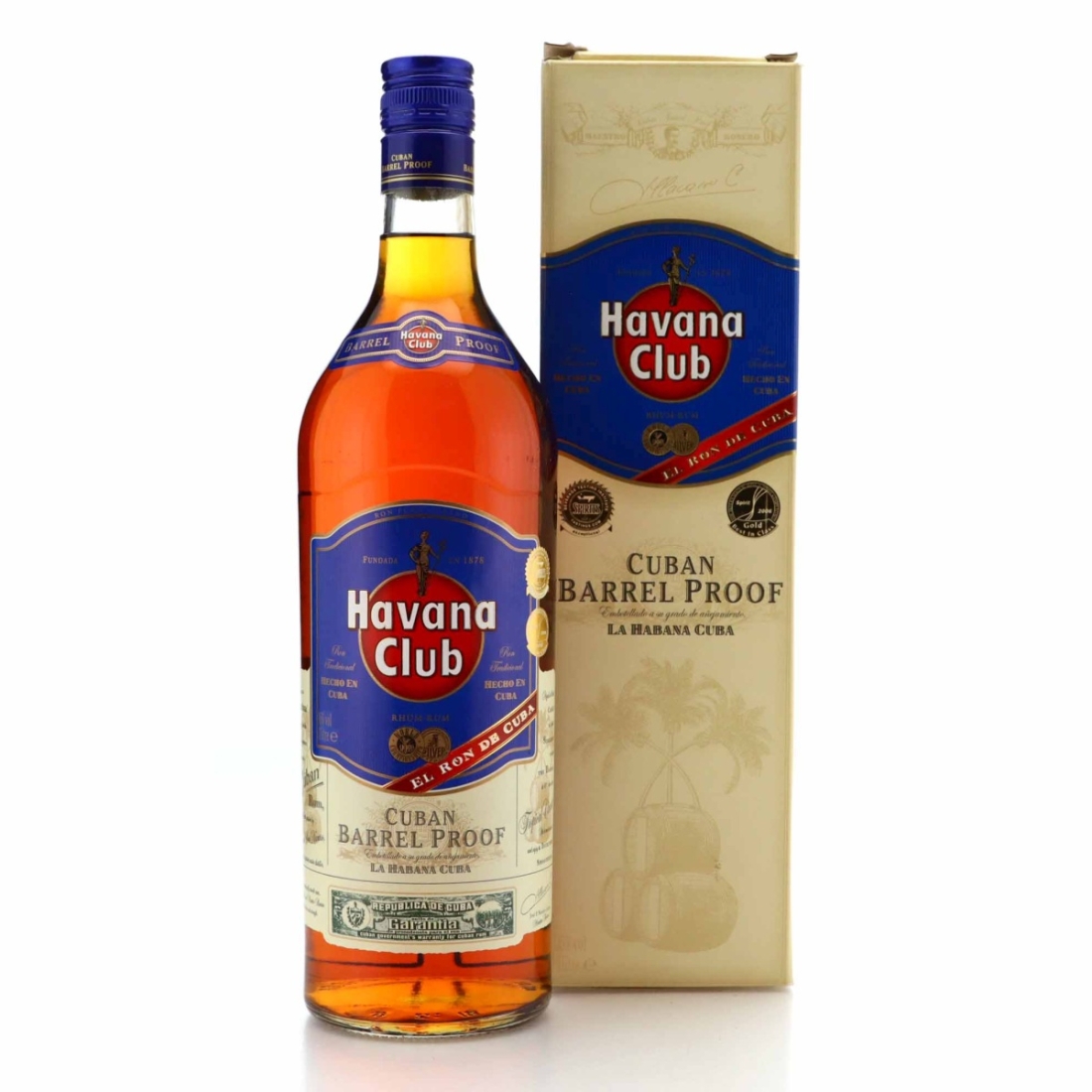 Havana Club Cuban Barrel Proof 1 Litre