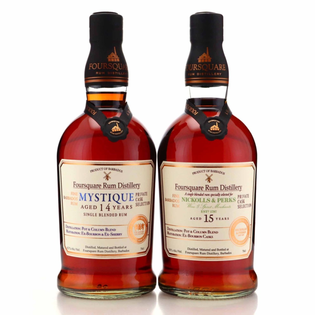 Foursquare Private Cask Selection 2 x 70cl