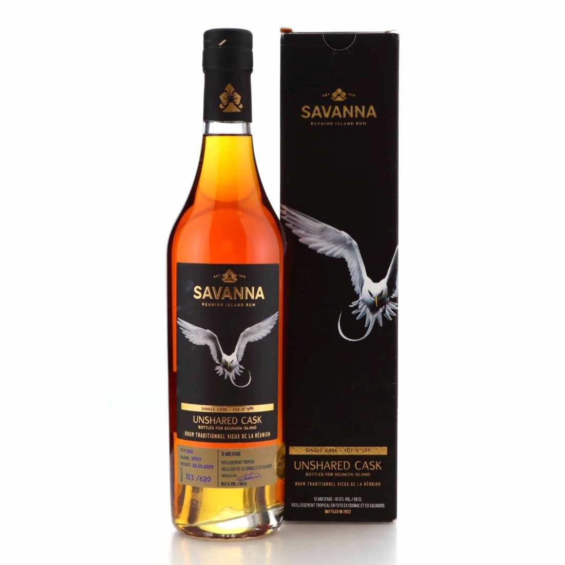 Savanna Traditionnel 2009 Single Cask 12 Year Old #986 50cl / Staff Selection