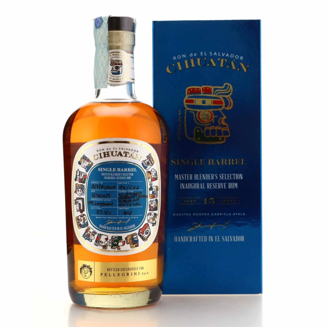 Cihuatan 15 Year Old Single Barrel #A17 / Pellegrini