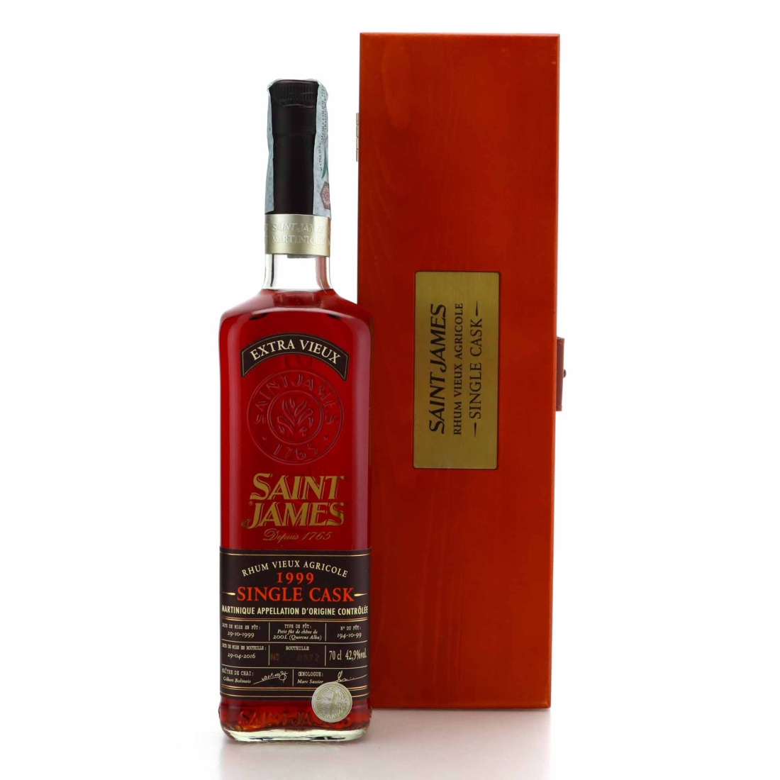 Saint James 1999 Single Cask #194-10-99