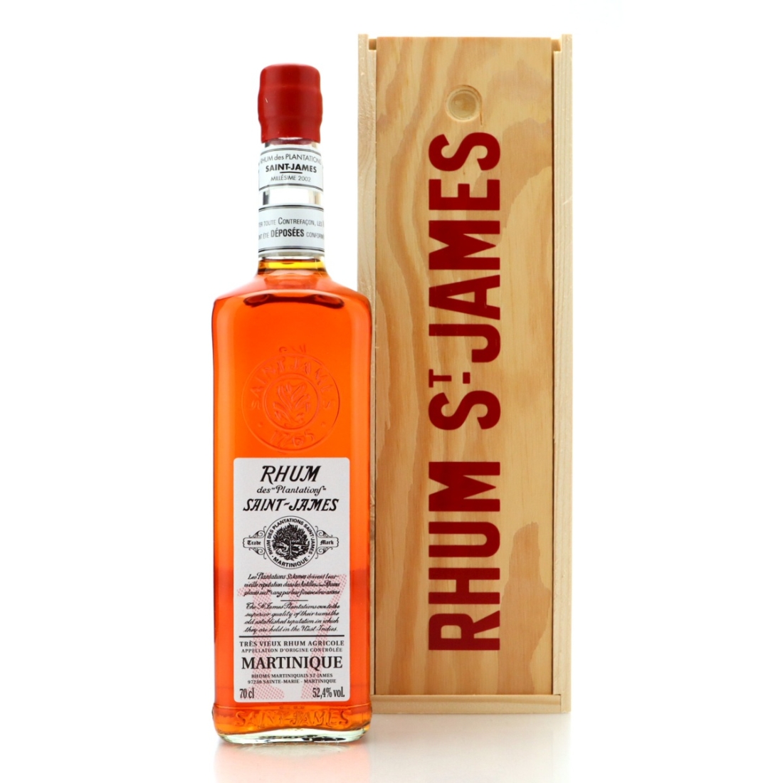 Image for Saint James 2002 Single Cask 17 year Old -