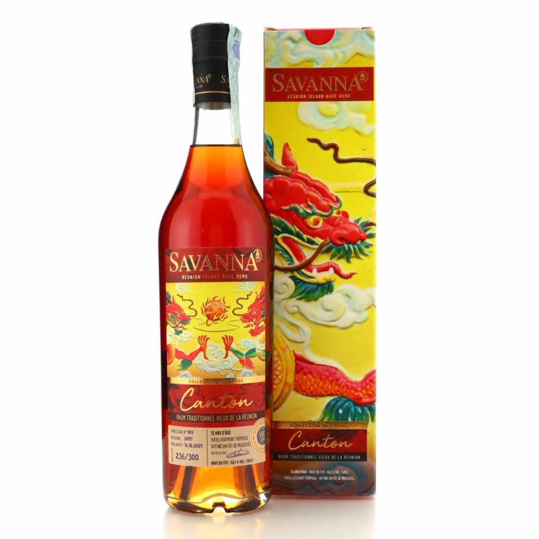 Image for Savanna Traditionnel 2007 Single Cask Finish 12 Year Old #969 50cl - 150th Anniversary