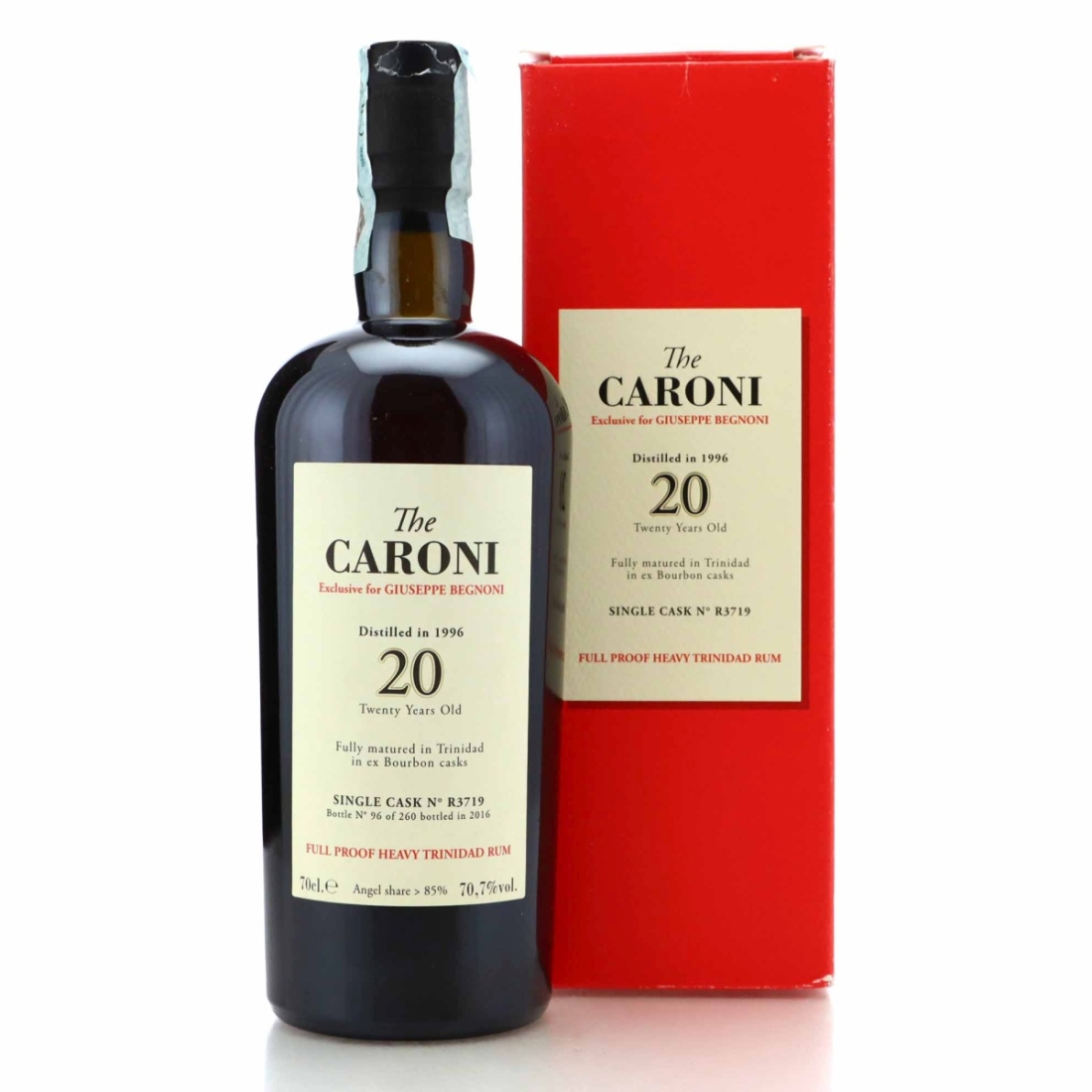 Image for Caroni 1996 Full Proof 20 Year Old Heavy
