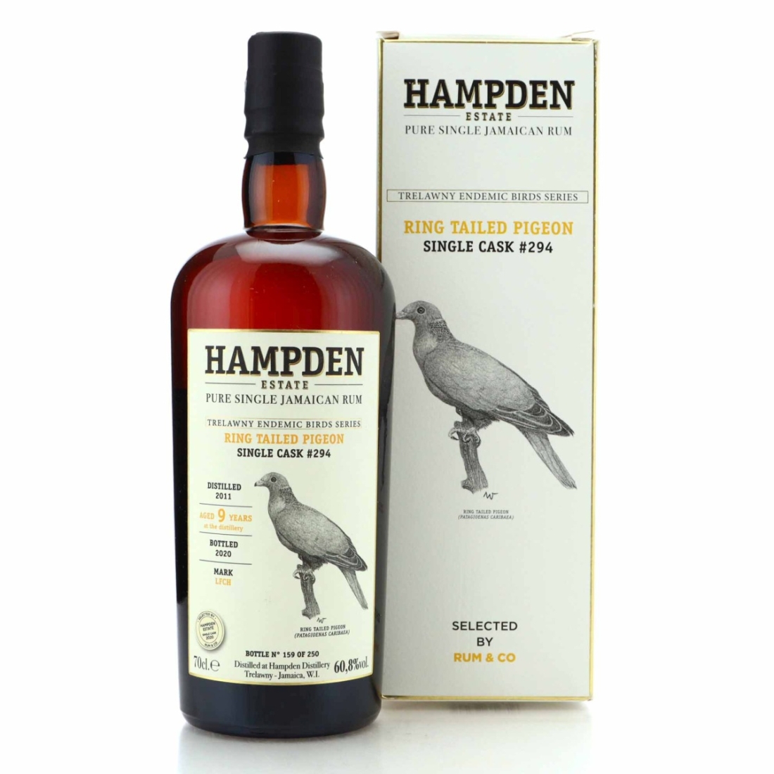 Image for Hampden LFCH 2011 Single Cask 9 Year Old #294 - Trelawny Endemic Birds 