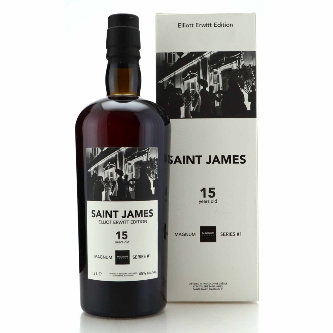 Image for Saint James 2004/2006 Velier 15 Year Old Magnum Series #1 1.5 Litre / Elliott Erwitt