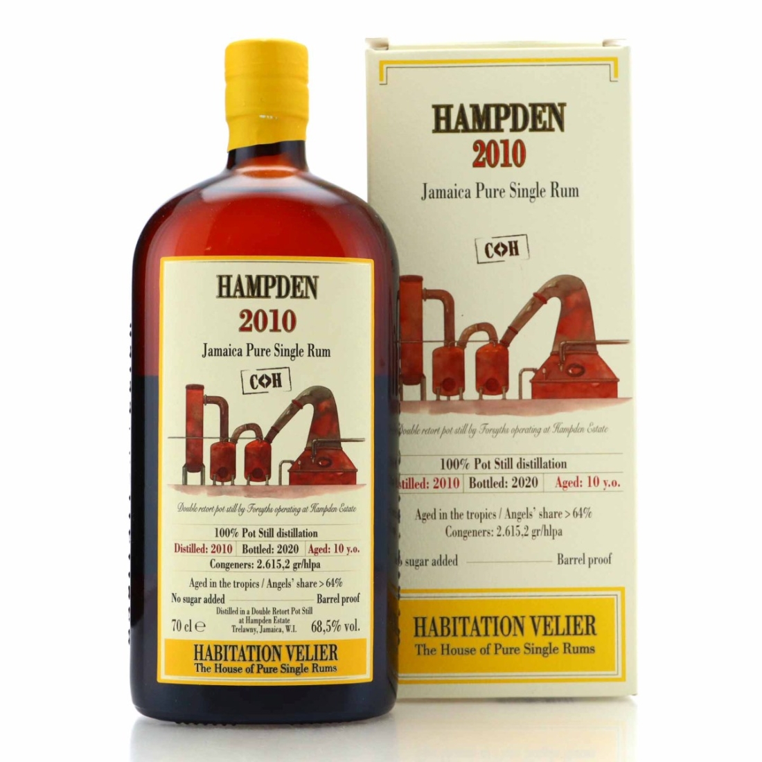 Image for Hampden C<>H 2010 Habitation Velier 10 Year Old