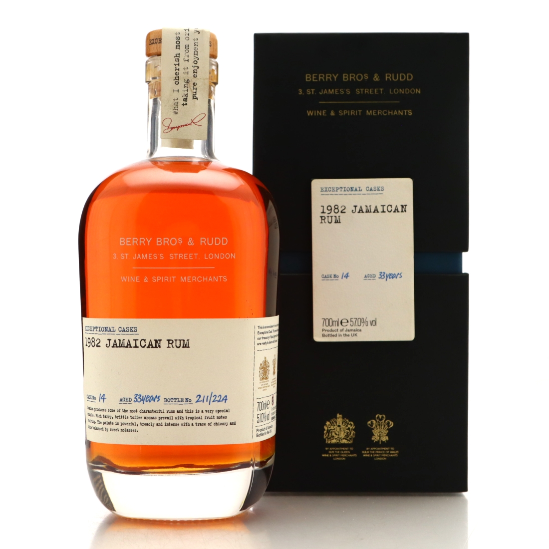 Long Pond 1982 Berry Brothers and Rudd 33 Year Old Exceptional Cask #14