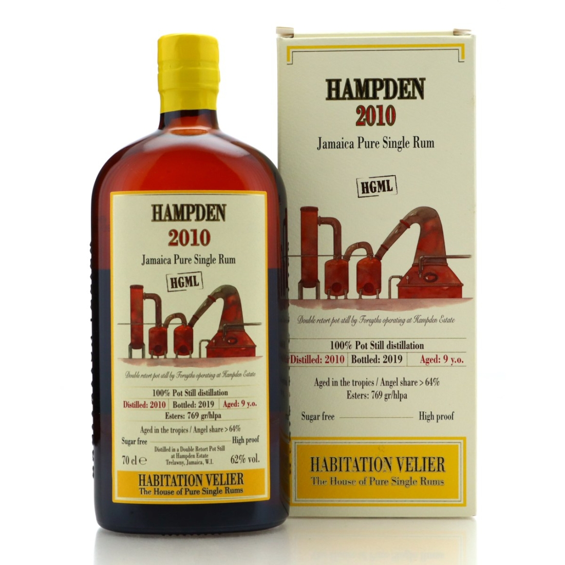 Image for Hampden HGML 2010 Habitation Velier 9 Year Old
