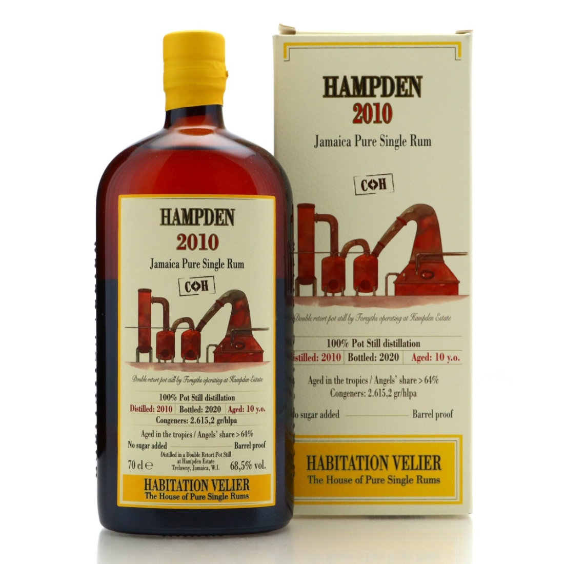 Image for Hampden C<>H 2010 Habitation Velier 10 Year Old