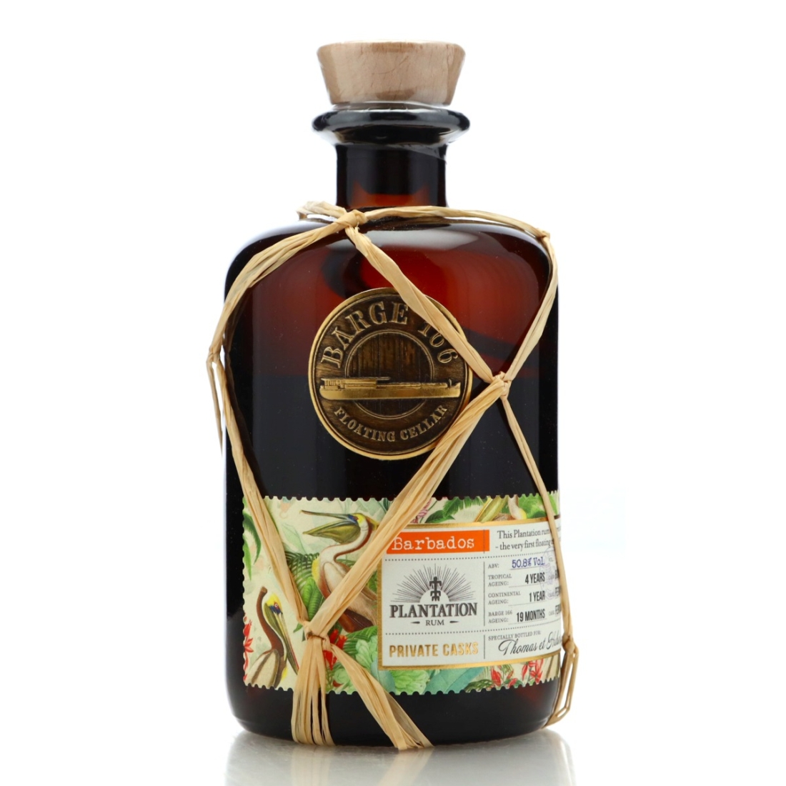 WIRD 6 Year Old Plantation Barge 166 'Bridgetown' 50cl / Le Cellier Caveau d'Erstein