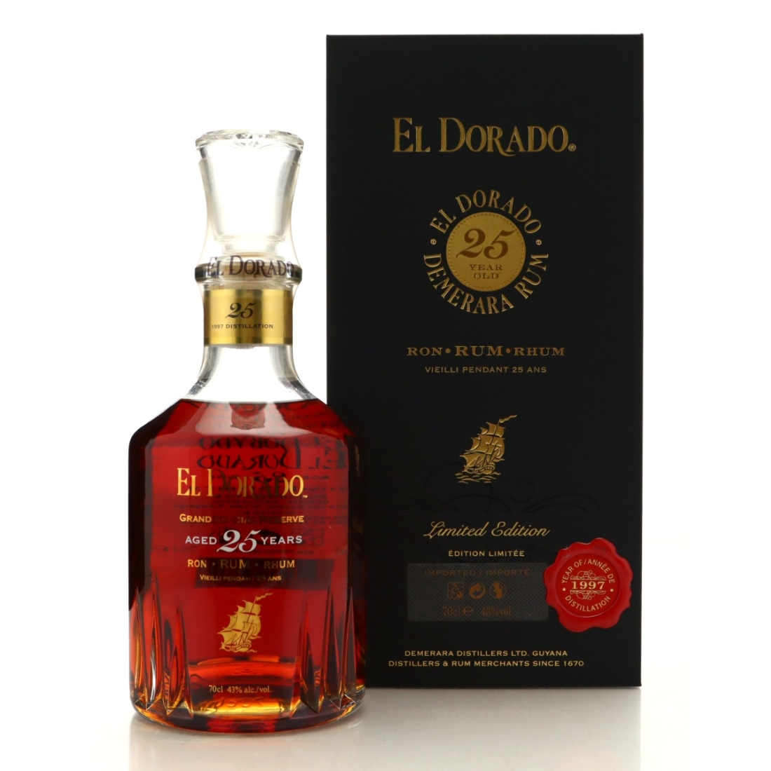 Image for El Dorado 1997 25 Year Old Exquisite Reserve