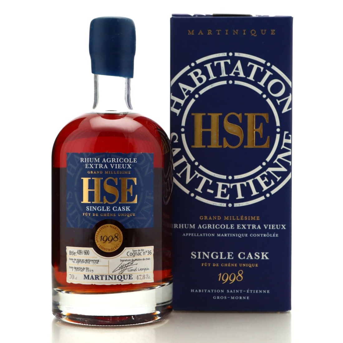 HSE 1998 Single Cognac Cask #36