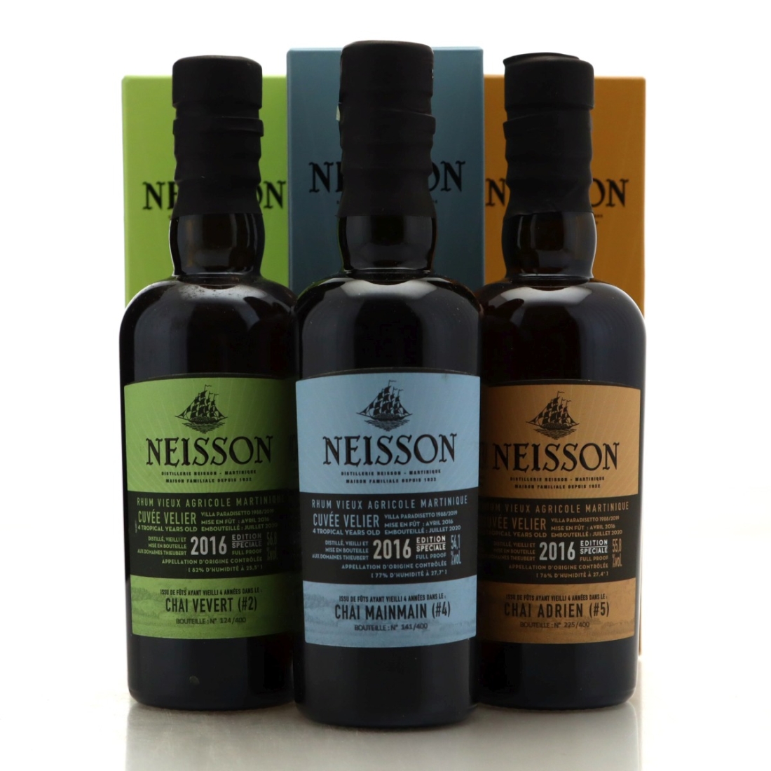 Neisson 2016 Velier 4 Year Old Chai 3 x 20cl