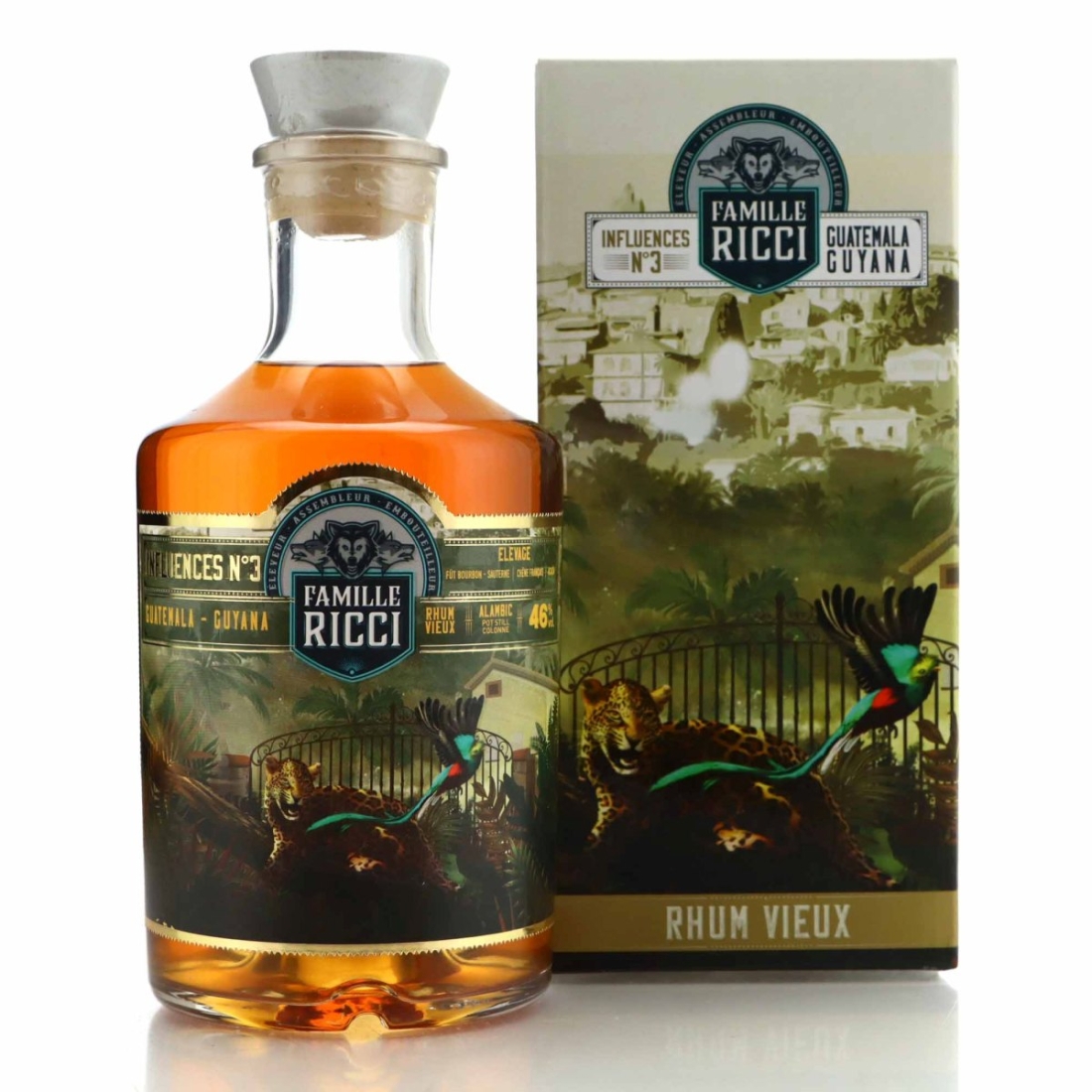 Guatemala & Guyana Rum Famille Ricci Influences No. 3