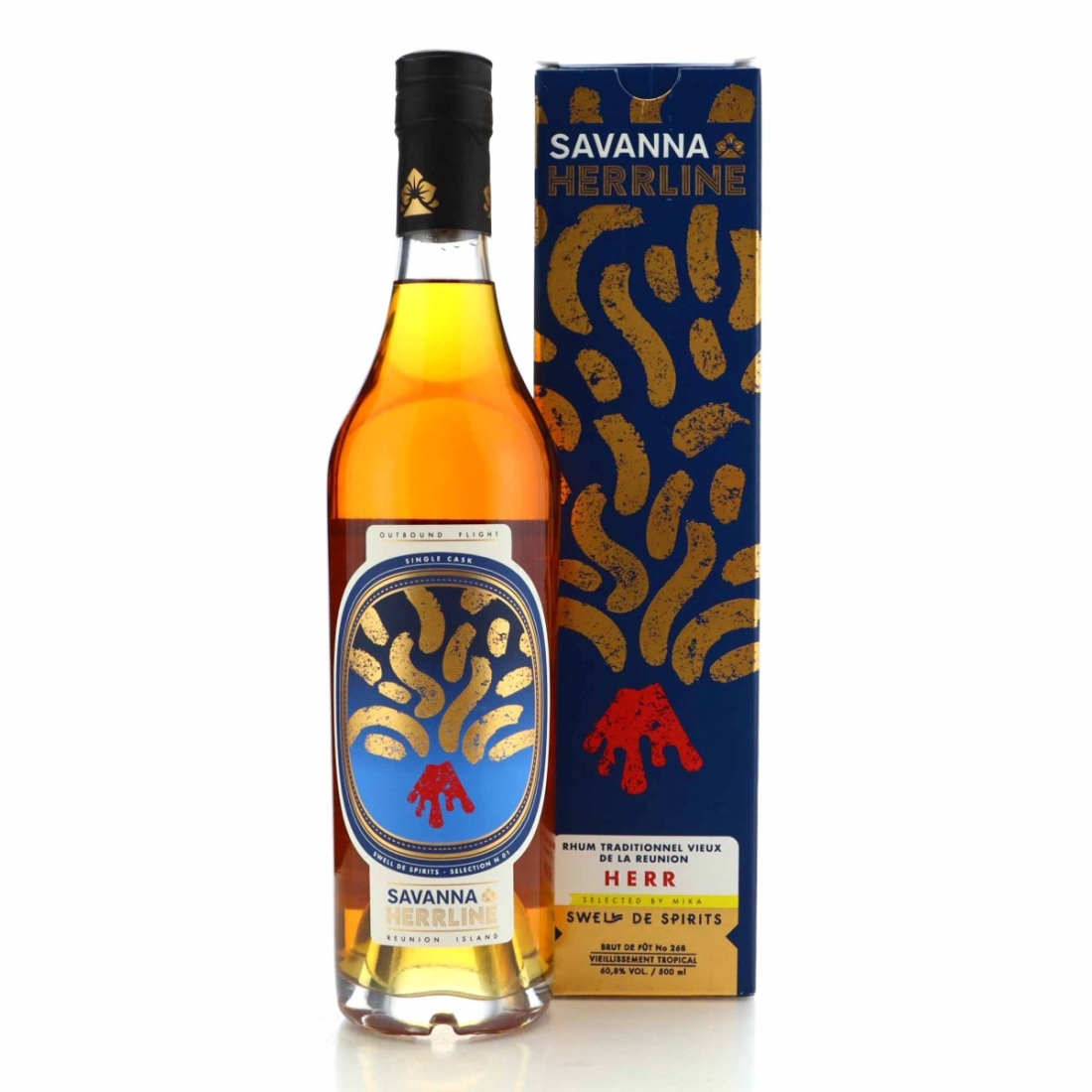 Image for Savanna HERR 2009 HERRline 8 Year Old 50cl / Swell de Spirits