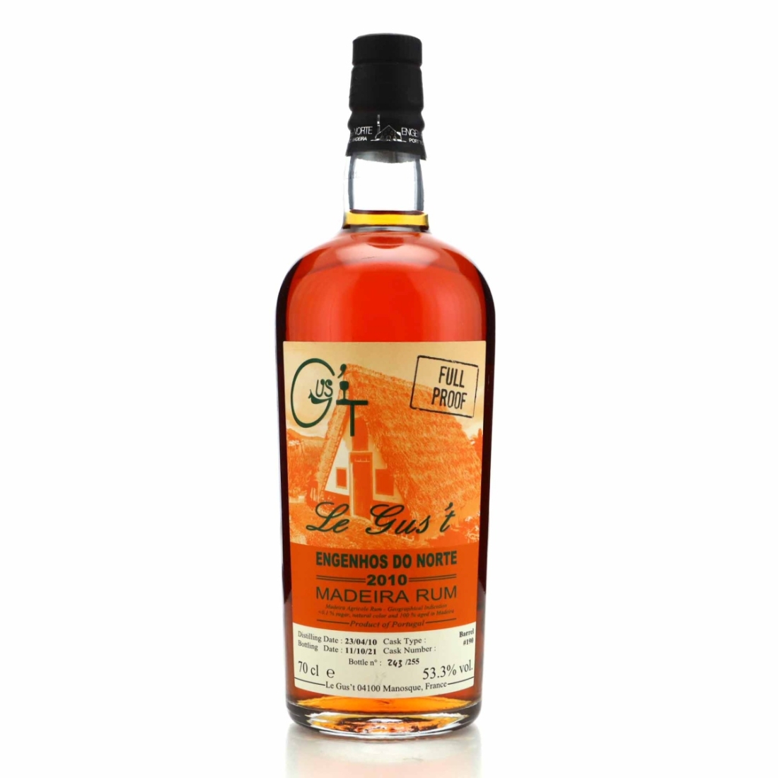 Engenhos do Norte 2010 Le Gus 't Single Cask #190