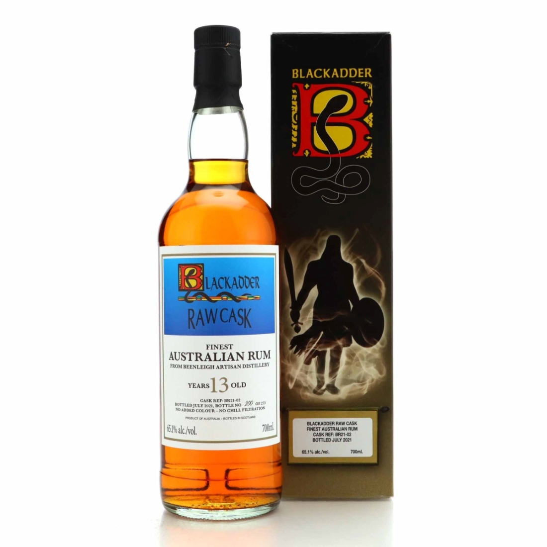 Beenleigh 13 Year Old Blackadder Raw Cask