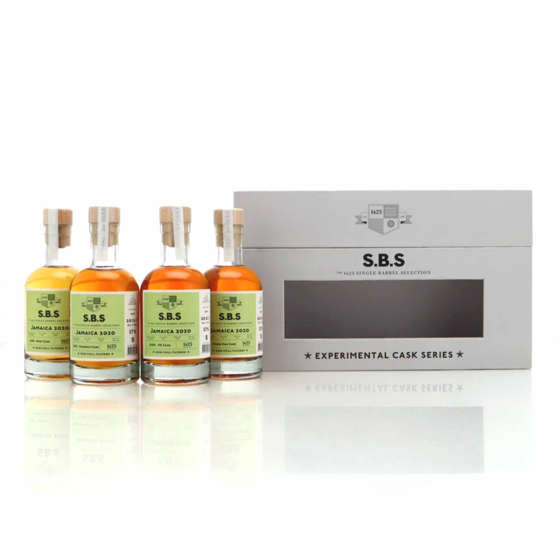 Jamaica DOK 2020 The 1423 SBS 'Experimental Cask Series' 4 x 20cl