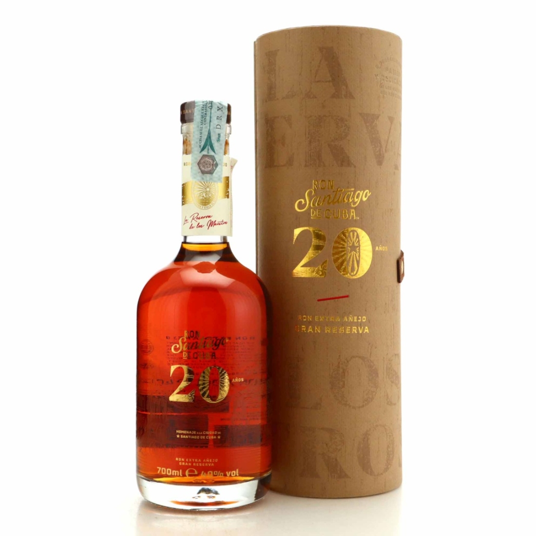 Santiago de Cuba 20 Year Old Extra Anejo Gran Reserva