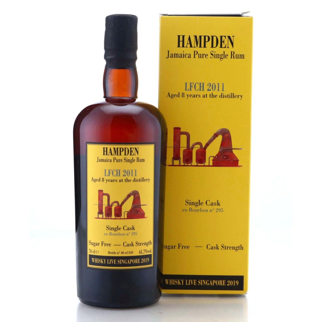 Image for Hampden LFCH 2011 Habitation Velier 8 Year Old