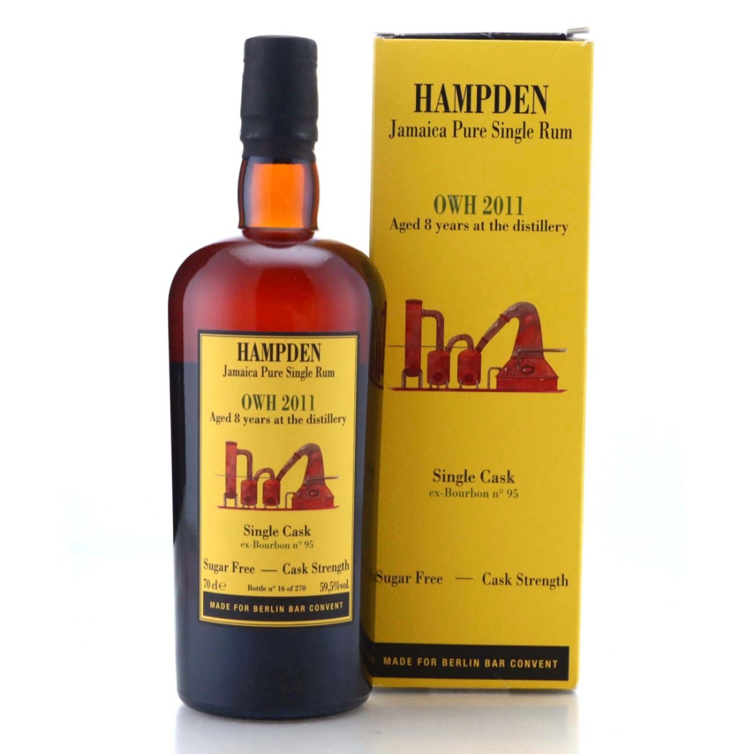 Image for Hampden OWH 2011 Habitation Velier 8 Year Old