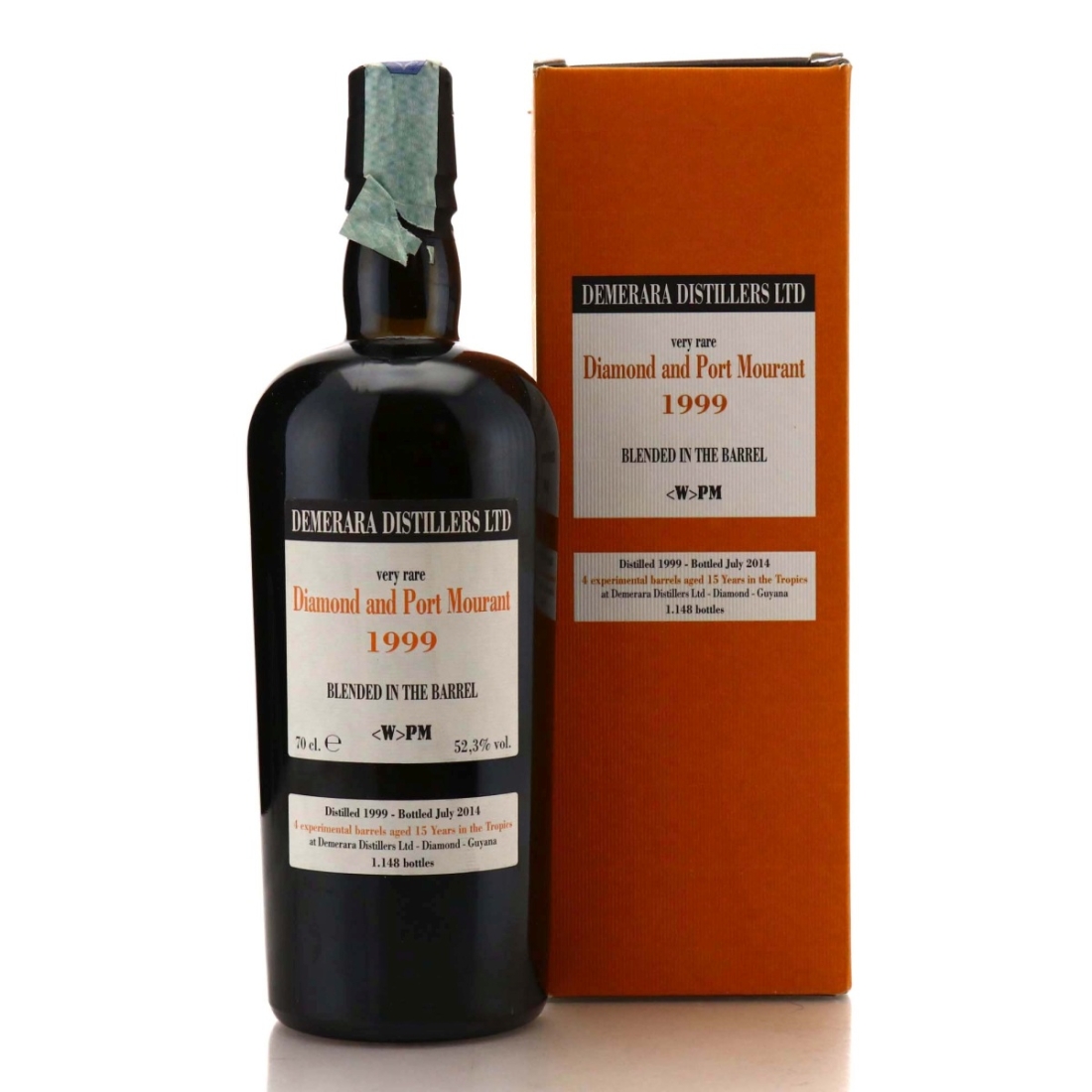 Image for Diamond & Port Mourant <W>PM 1999 Blended in the Barrel 15 Year Old
