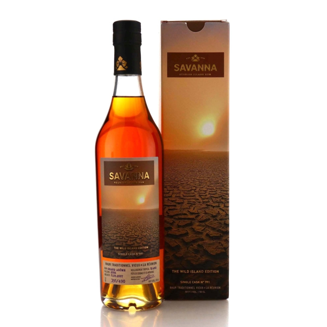 Image for Savanna Grand Arome 2006 Single Cask 12 Year Old #991 - Grand Etang Sec