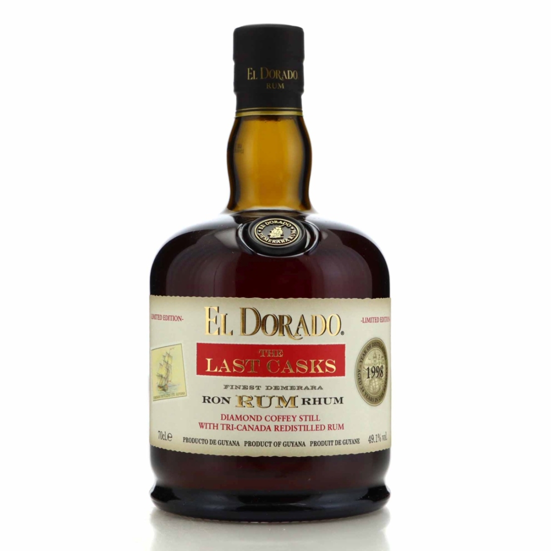 El Dorado 1998 The Last Casks 24 Year Old / Diamond & Tri-Canada
