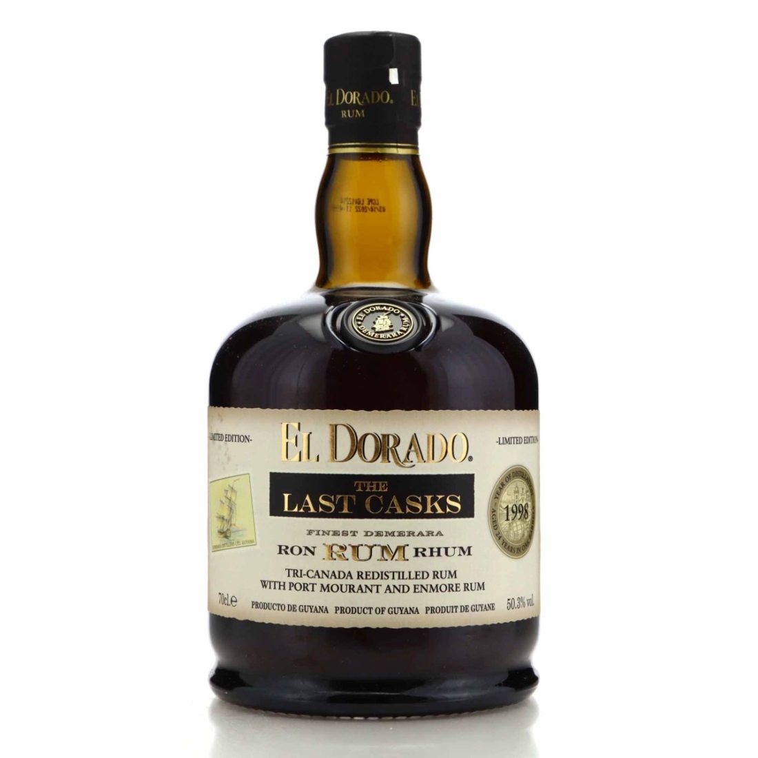 El Dorado 1998 The Last Cask 24 Year Old / Tri-Canada, Port Mourant & Enmore