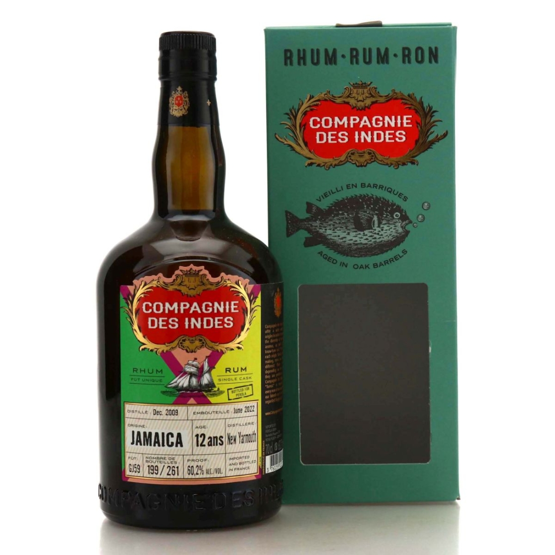 New Yarmouth 2009 Compagnie des Indes 12 Year Old / Perola