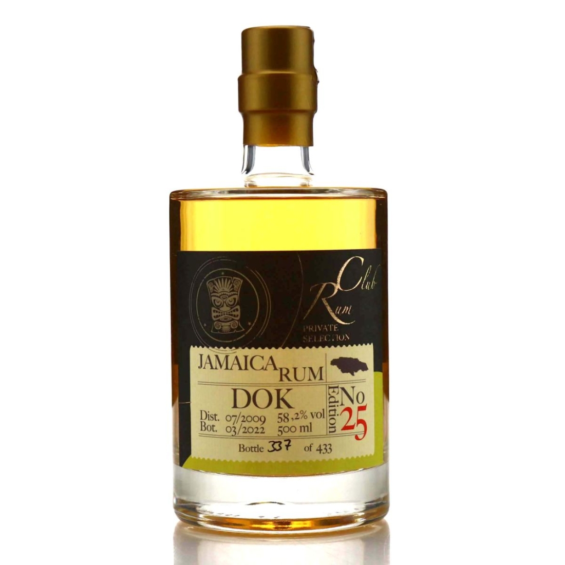 Hampden DOK 2009 RumClub 12 Years Old 50cl / Edition No. 25