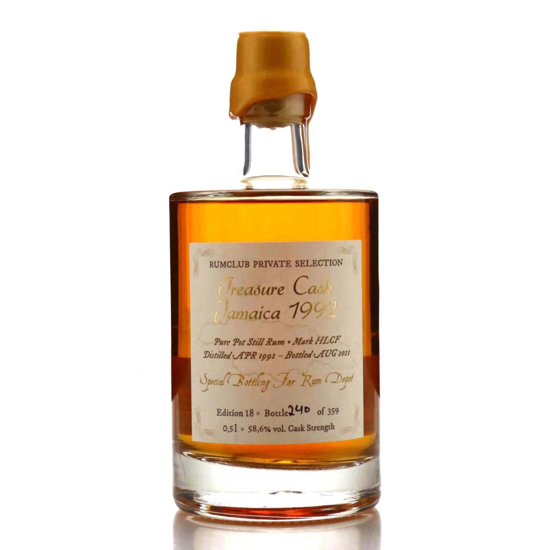 Hampden HLCF 1992 RumClub Private Selection 50cl / Rum Depot