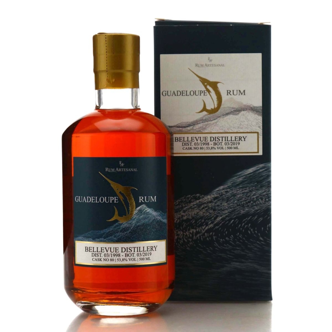 Bellevue 1998 Rum Artesanal #80 50cl