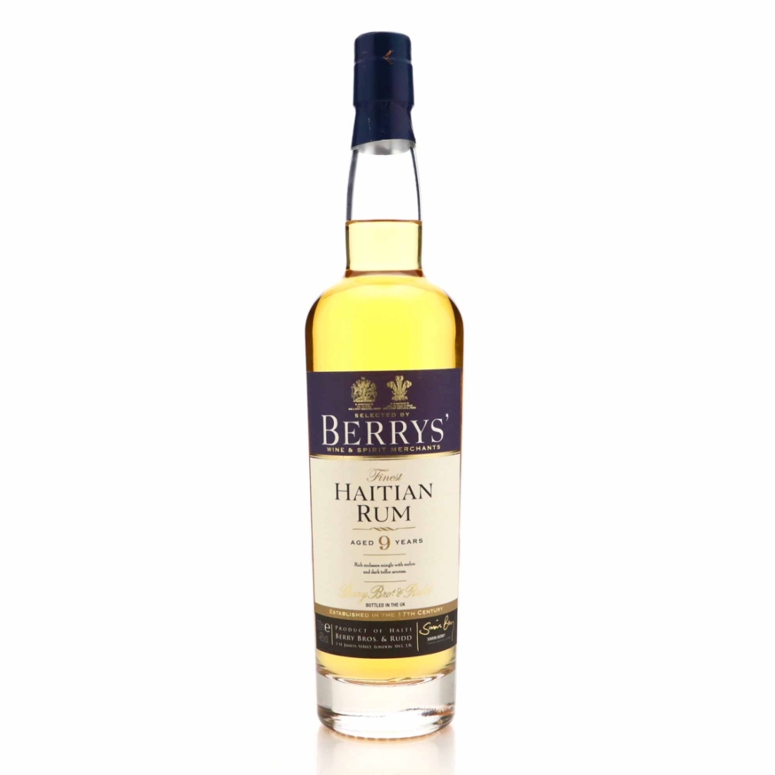 Haiti Rum 9 Year Old Berry Brothers and Rudd