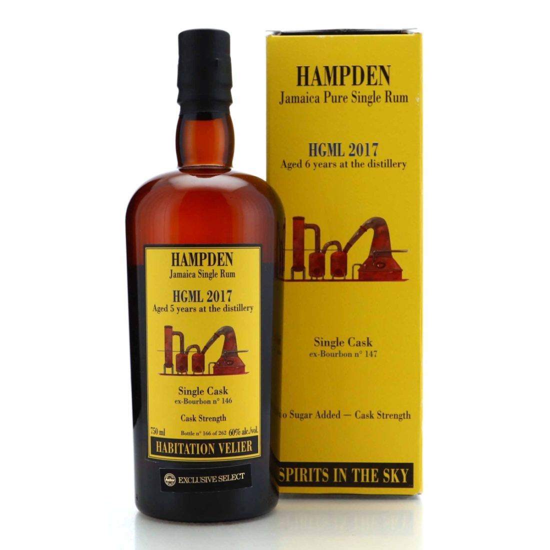 Image for Hampden HGML 2017 Habitation Velier 5 Year Old