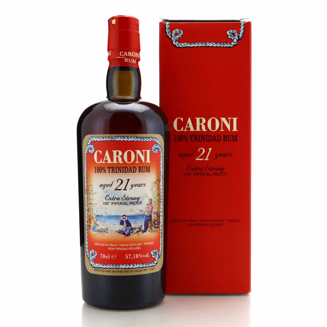 Image for Caroni 1996 100% Trinidad Rum 21 Year Old