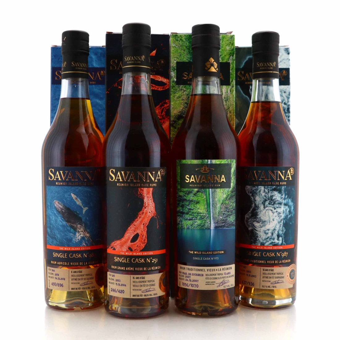 Image for Savanna Wild Island Edition 4 x 50cl