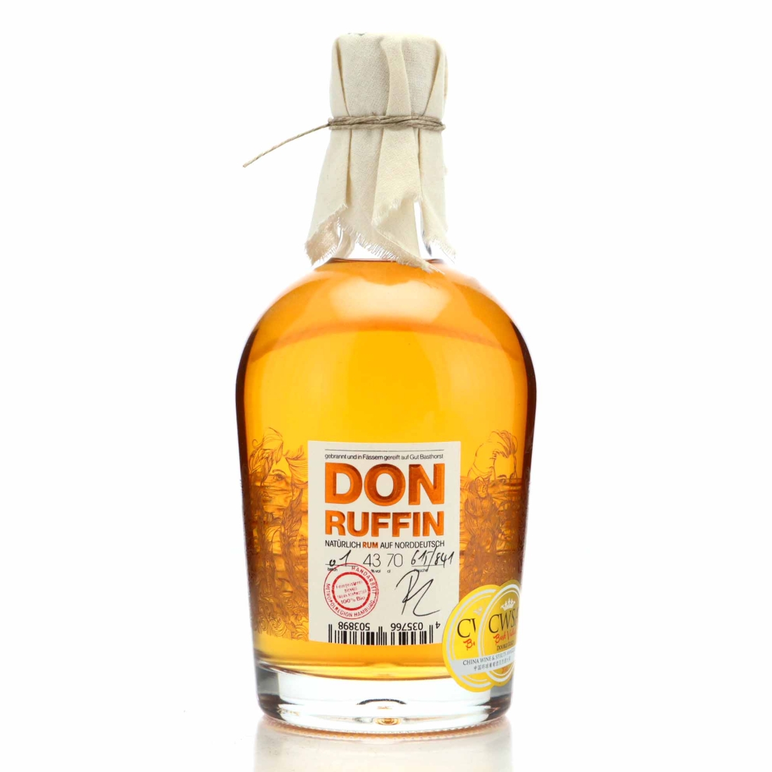 Don Ruffin Organic Golden Rum Batch 1
