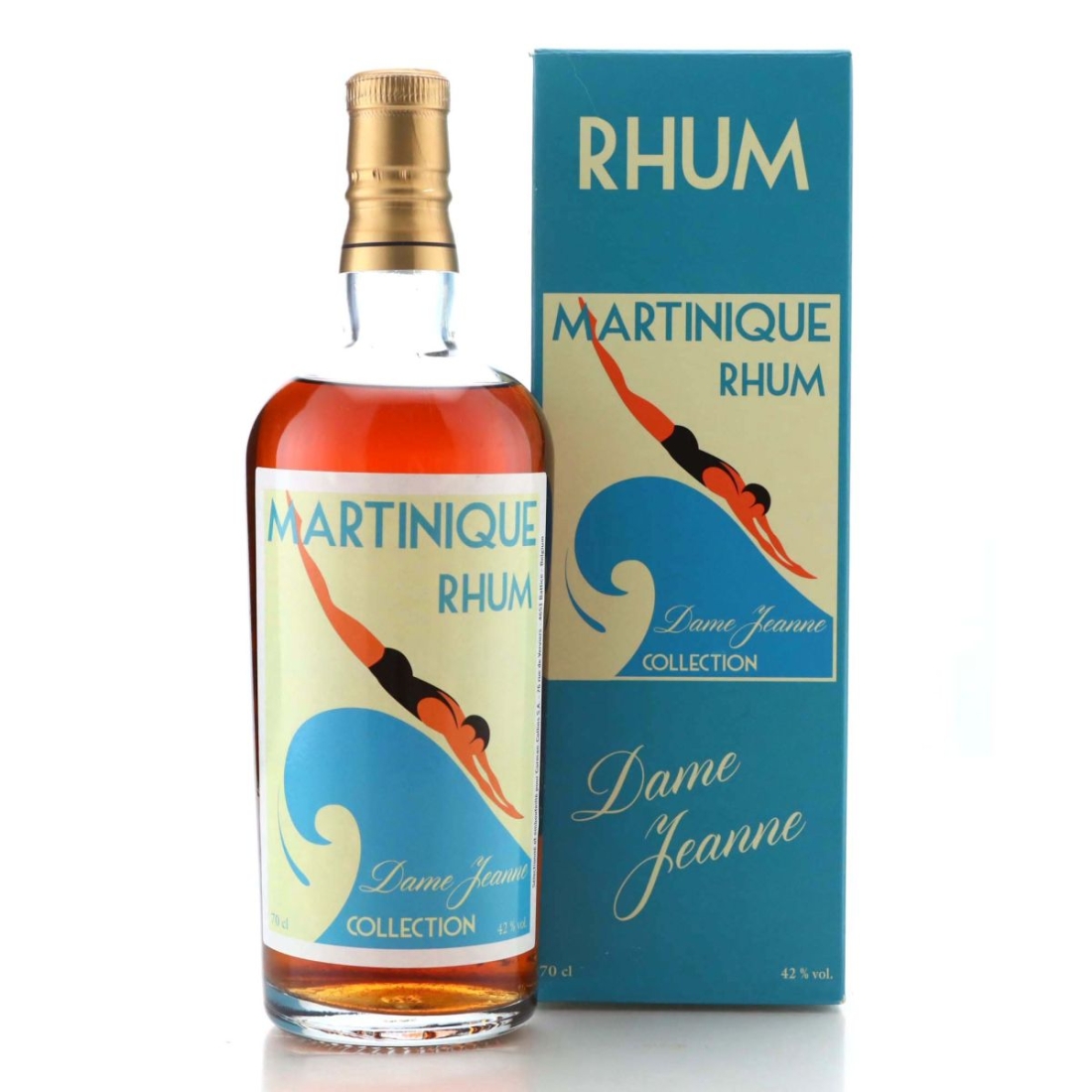 Martinique Rum Corman Collins Dame Jeanne 42%
