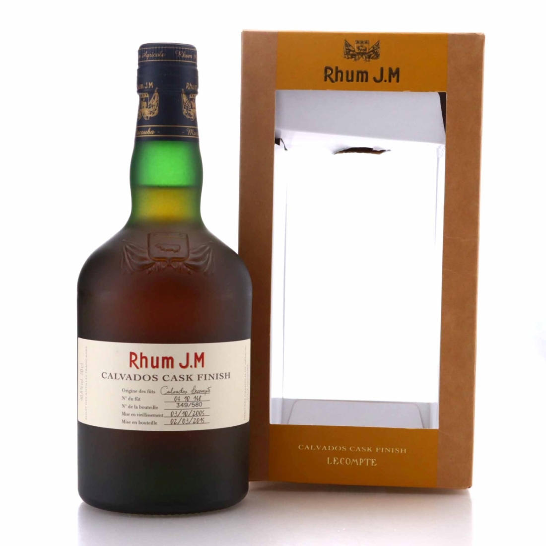Rhum J.M 2005 Cask Finish Series 50cl / Calvados Lecompte
