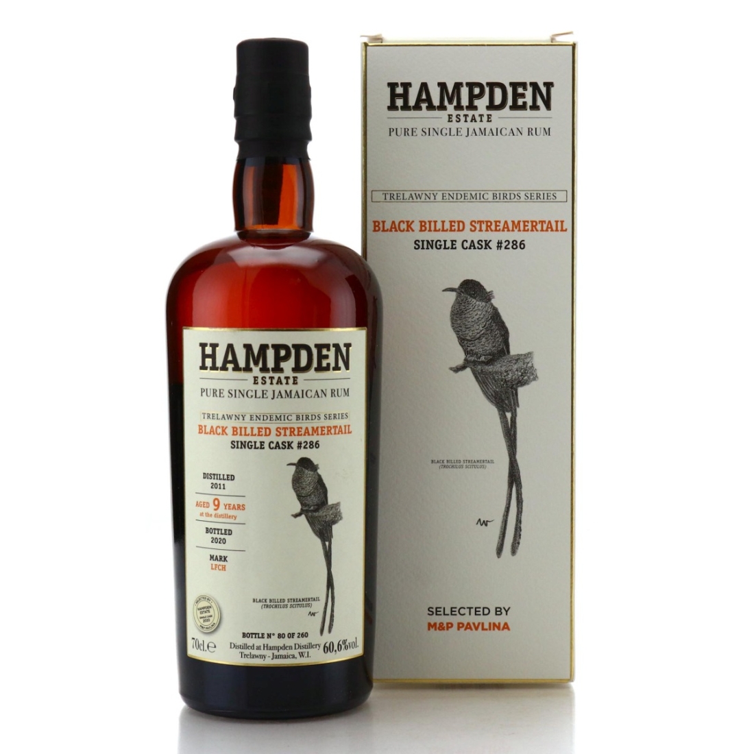 Image for Hampden LFCH 2011 Single Cask 9 Year Old #286 - Trelawny Endemic Birds 