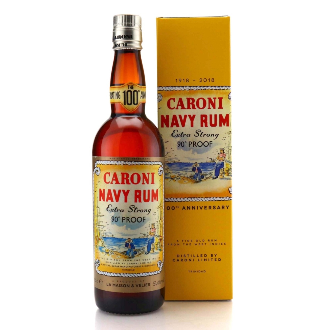 Image for Caroni Navy Rum Extra Strong - 100th Anniversary