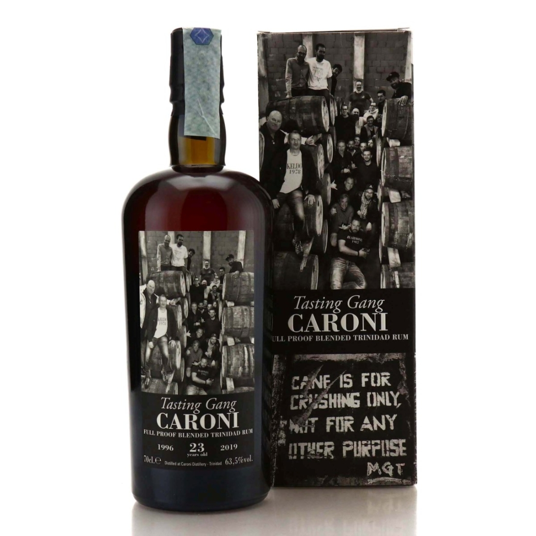 Image for Caroni 1996 Full Proof 23 Year Old Blended - Tasting Gang