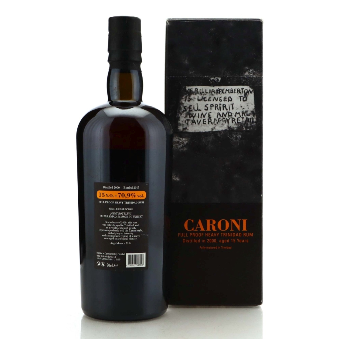 Image for Caroni 2000 Full Proof 15 Year Old Heavy