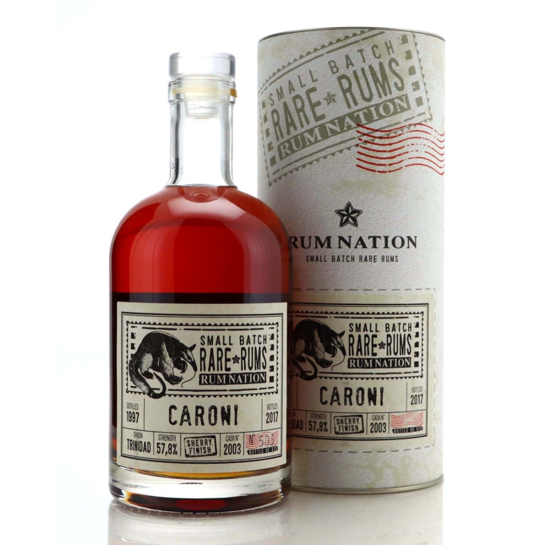 Image for Caroni 1997 Rum Nation Small Batch