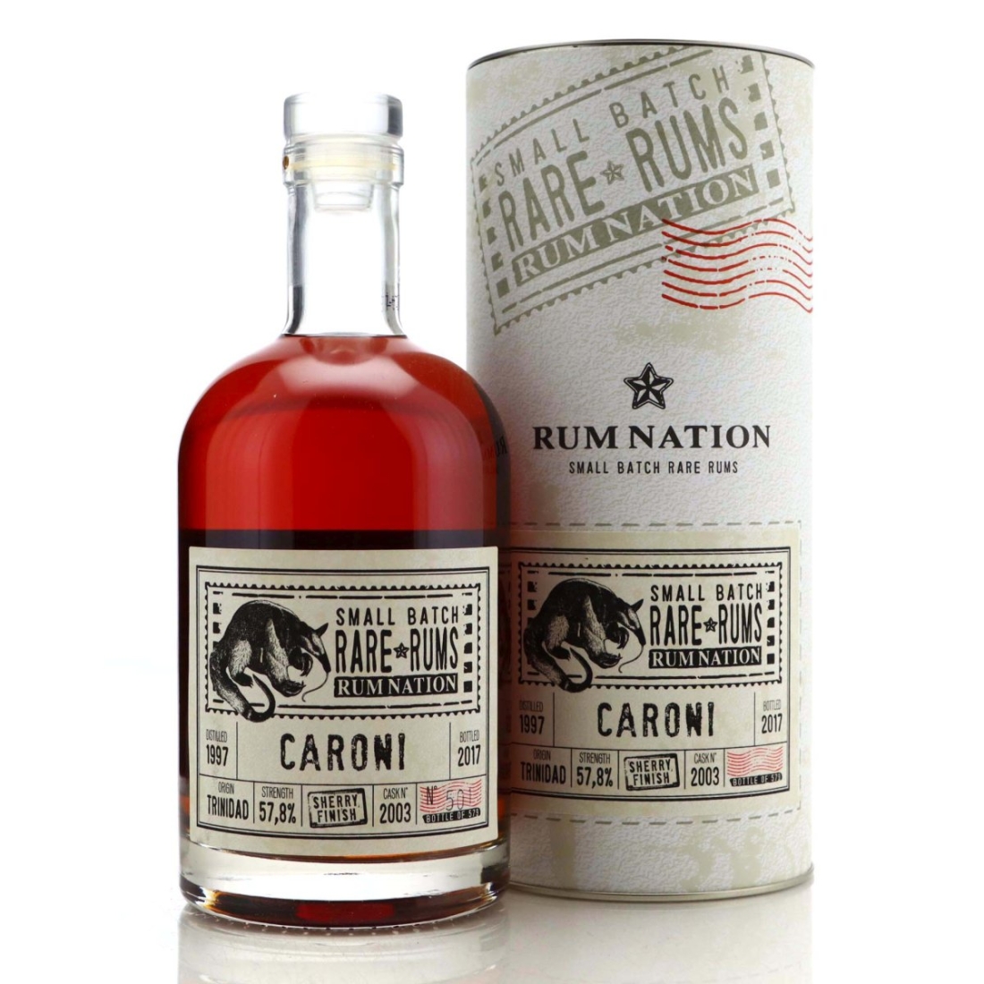 Image for Caroni 1997 Rum Nation Small Batch
