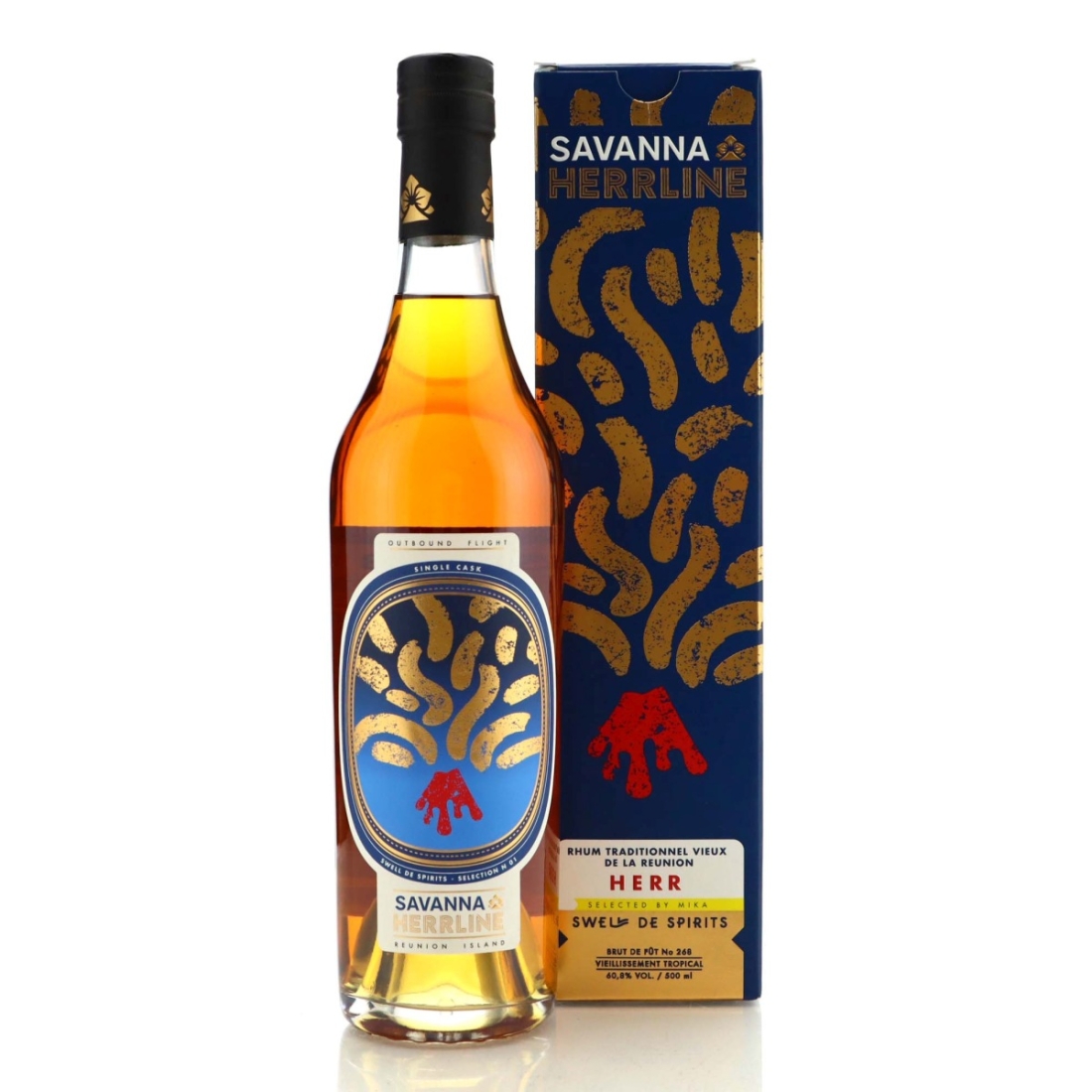 Image for Savanna HERR 2009 HERRline 8 Year Old 50cl / Swell de Spirits