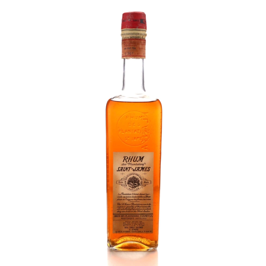 Saint James Rhum Vieux 1960s