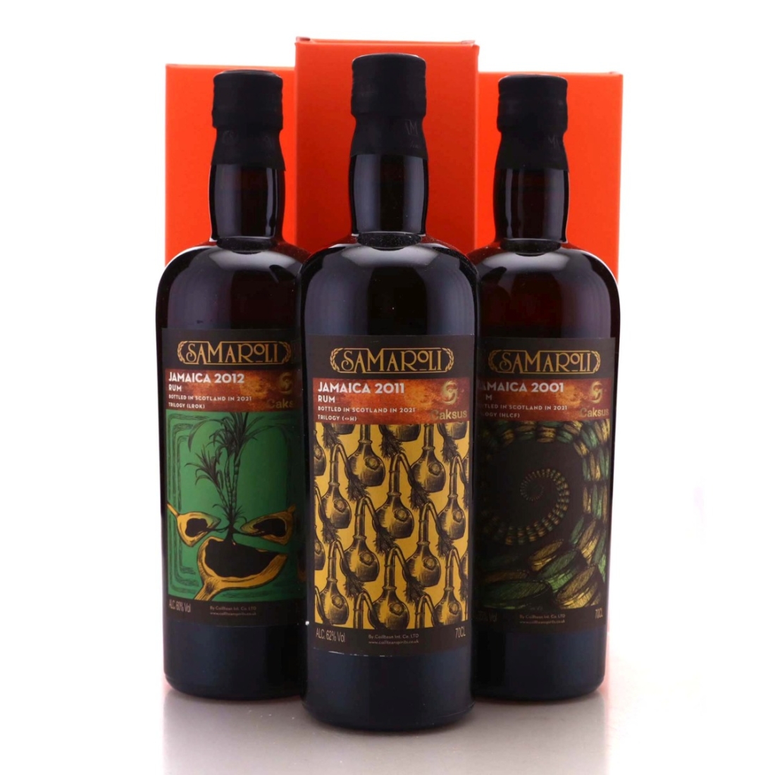 Image for Hampden Samaroli Trilogy for Caksus 3 x 70cl